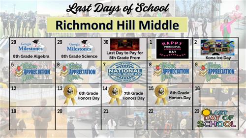 RHMS EOY Calendar